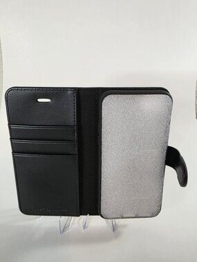 TUCCH iPhone SE (2022/2020) & iPhone 7/8 Leather Wallet Case - Black